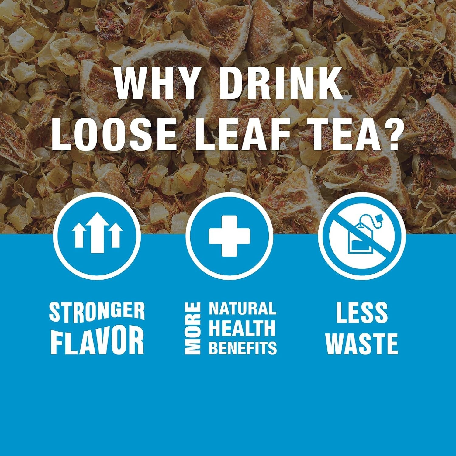 Relaxing Loose Leaf Tea Sampler Set – 8 Flavors for Hot & Iced Enjoyment