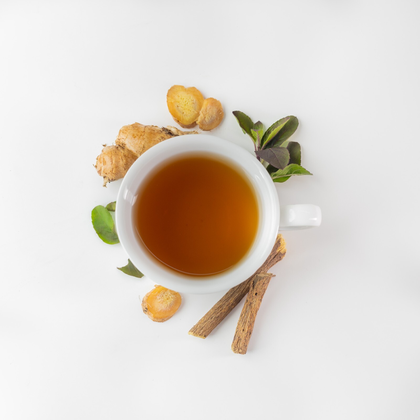 Deconges | Tulsi Ginger Tea blend | Loose leaf | Organic Ingredients
