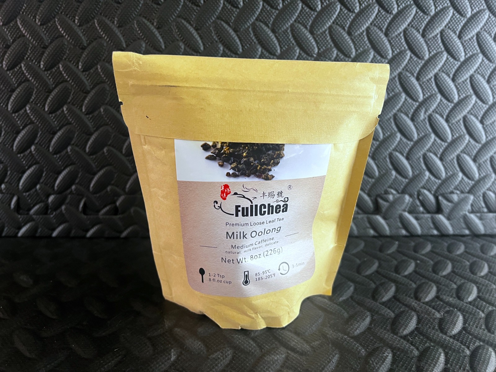 FullChea Milk Oolong Tea Medium Caffeine Loose Leaf Imperial Ginseng 8oz / 226g