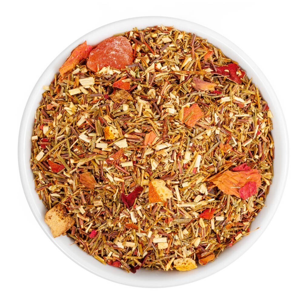 Key West Green Rooibos Tea – Tropical Herbal Loose Leaf Blend – Fusion Teas