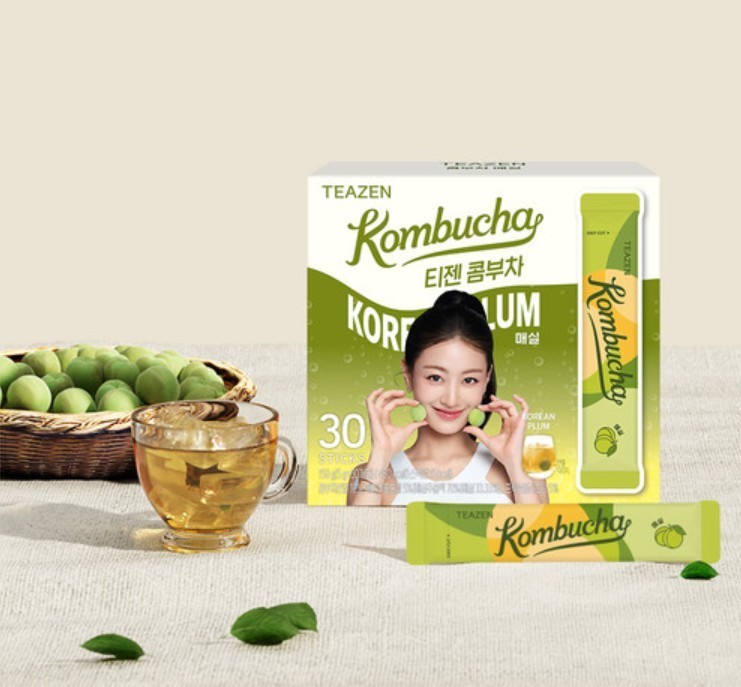 Kombucha – 30 Sticks 150g / (15 Types / Member-Themed) KOREA NO.1 Tea