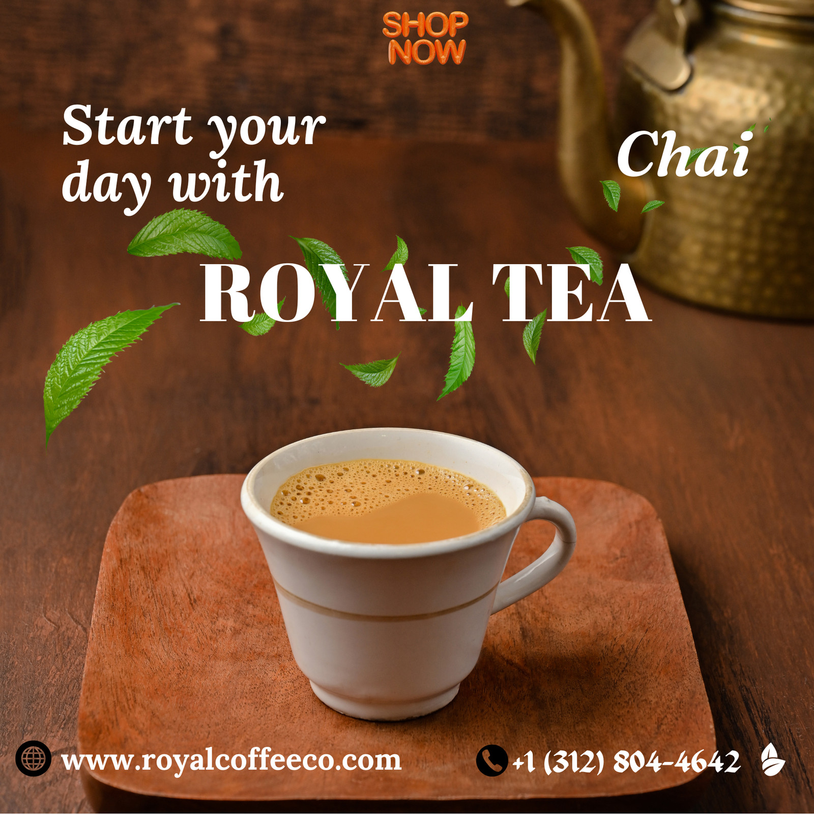 ROYAL English Breakfast African and Indian Blend Tea,