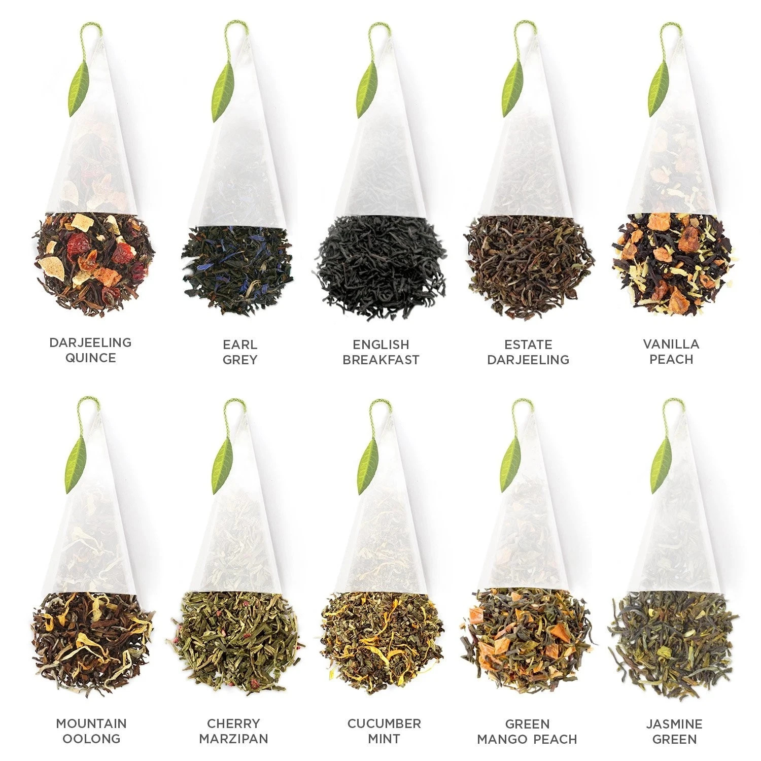 Tea Forté, Large “Tasting Assortment” Tea Chest Gift Box of 40 Gourmet Teas
