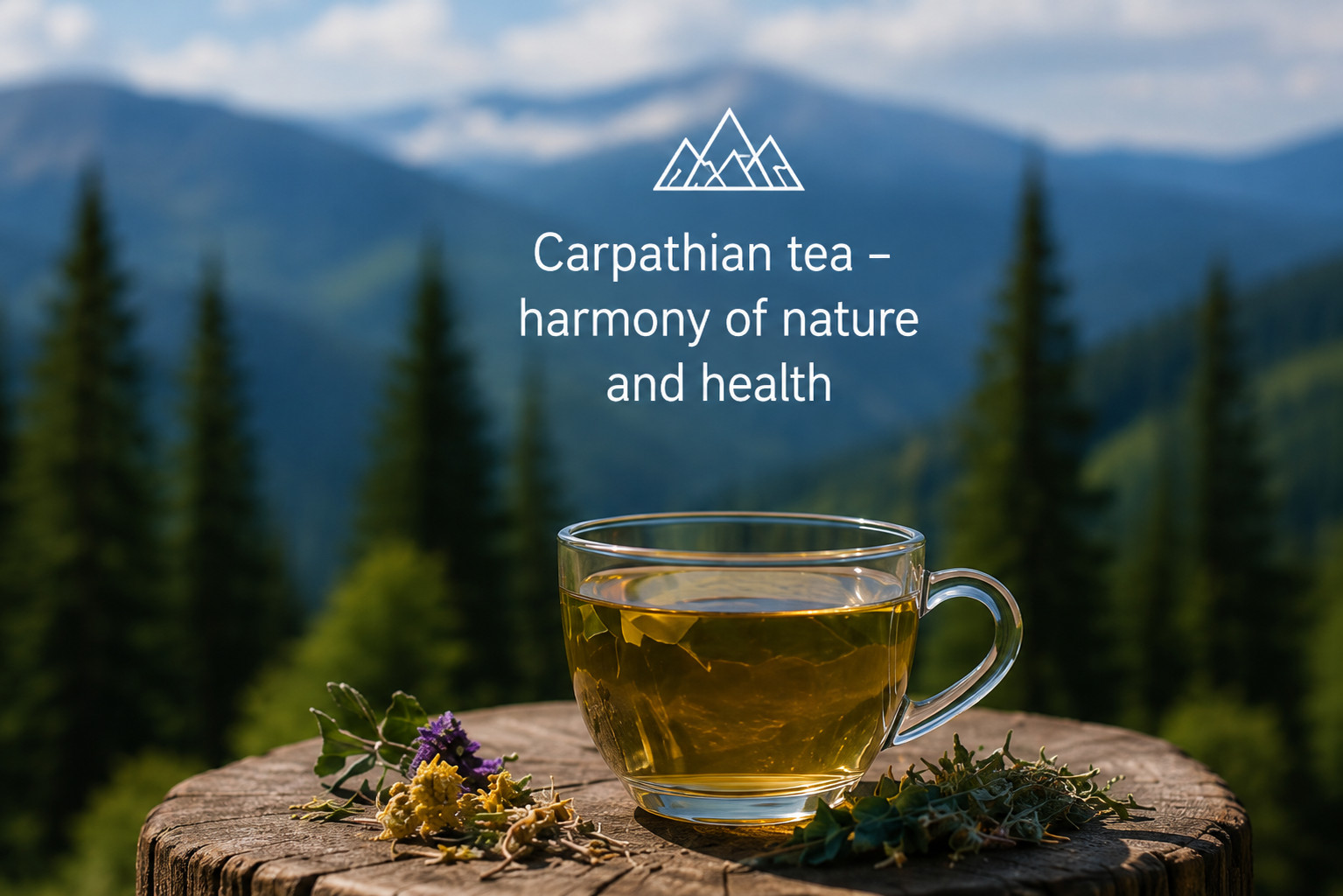 Carpathian For Longevity Herbal Tea 120g Blueberry Mint Herb Blend