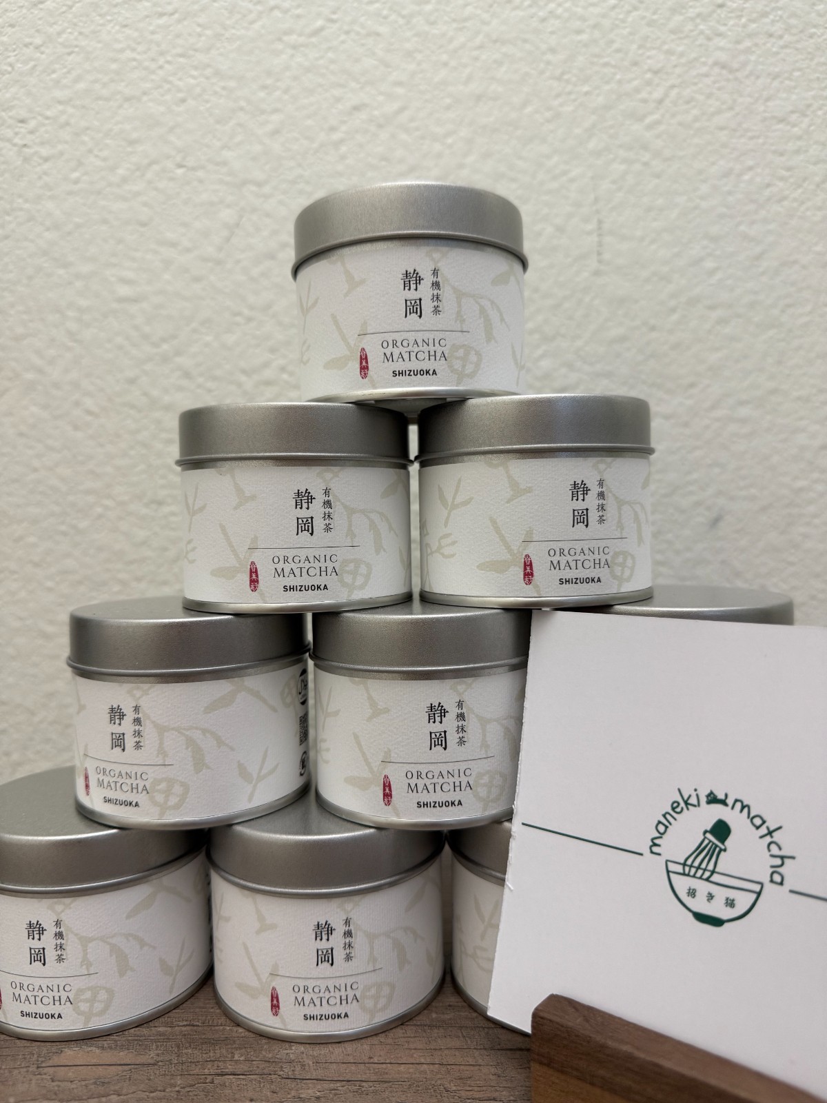 US SELLER – KIMIKURA Shizuoka Organic Japanese Daily Strong Matcha Latte 30g tin