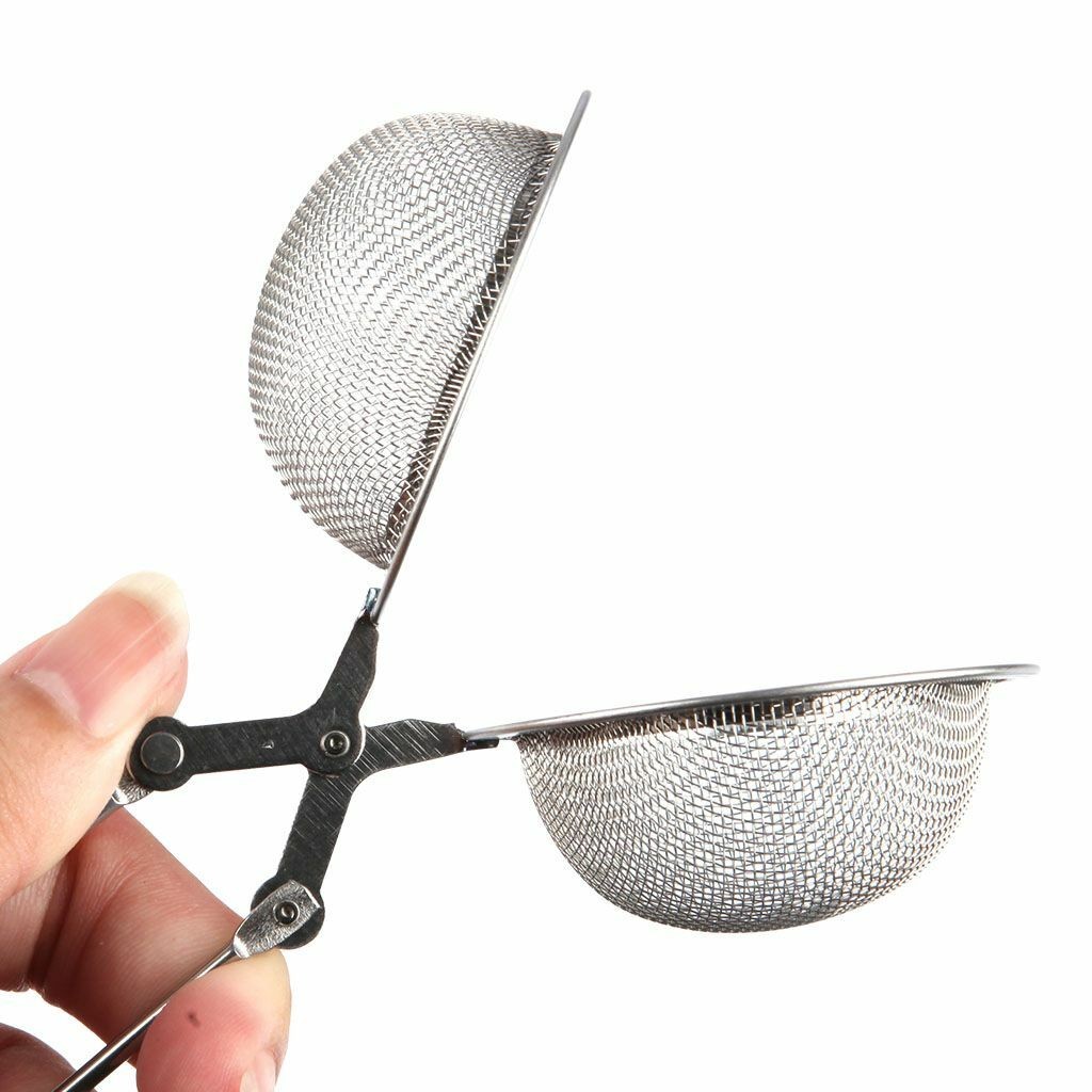 Tea Infuser Ball Mesh Loose Leaf Herb Strainer Stainless Steel Secure Locking