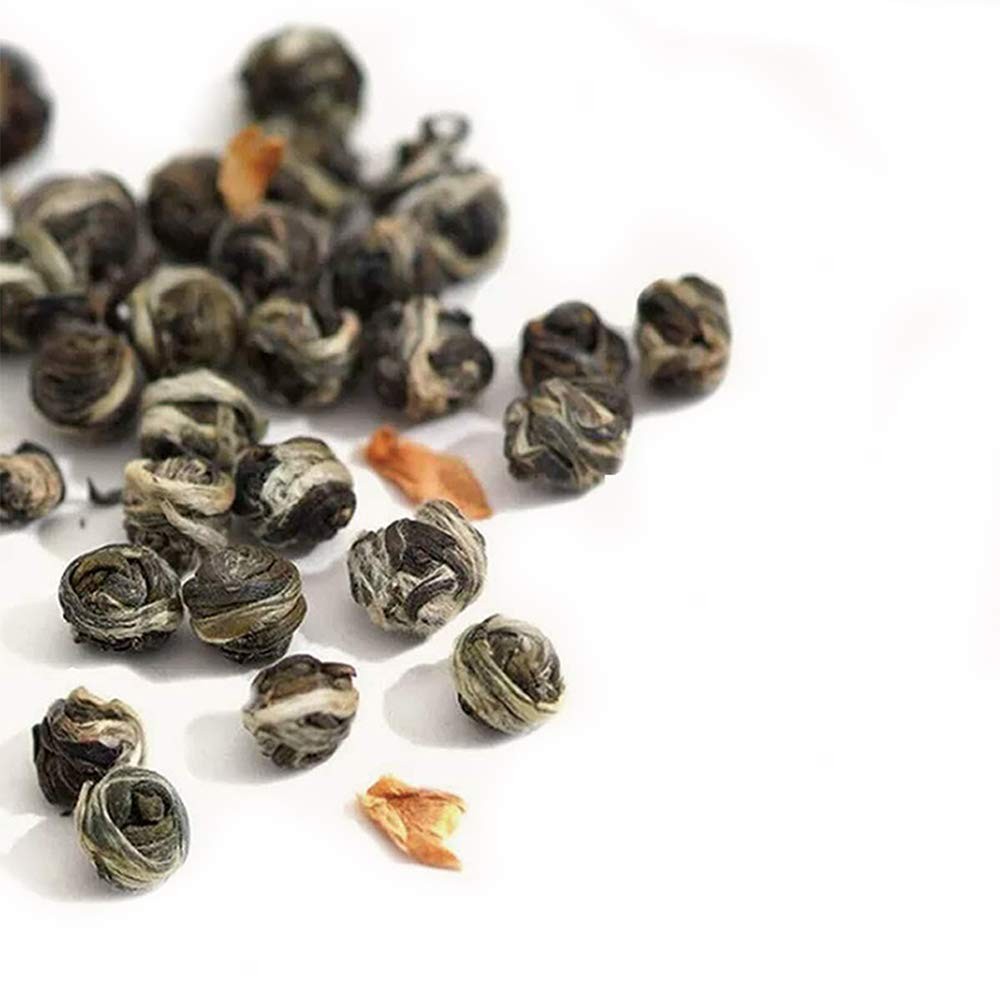 Jasmine Tea Jasmine Dragon Pearls Green Tea Loose Leaf 4oz 114g Tin