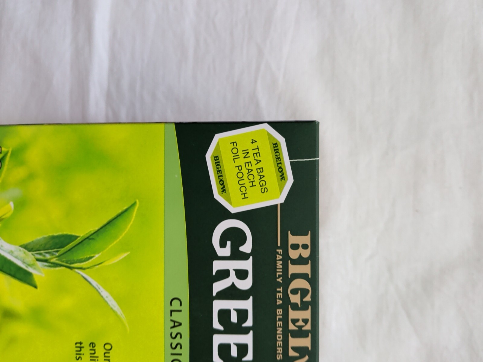 Bigelow Classic Green Tea 240 Tea Bags Smooth Delicate Flavor 40 Count Pack