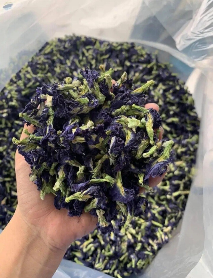 Dried with air Pea Butterfly Katarolu Tea Nil Blue Flowers Organic Drink Natural