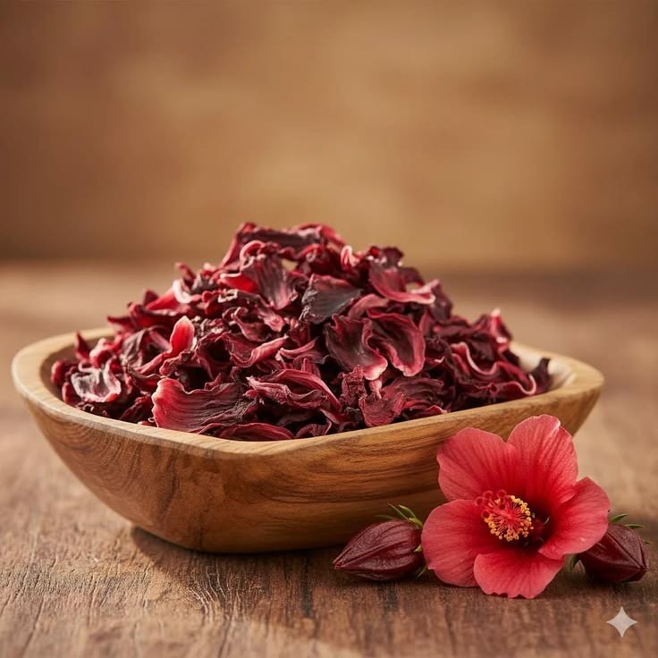 100%Premium Dried Loose Leaf Hibiscus Flowers Cut & Sifted, Flor de Jaimaica Tea