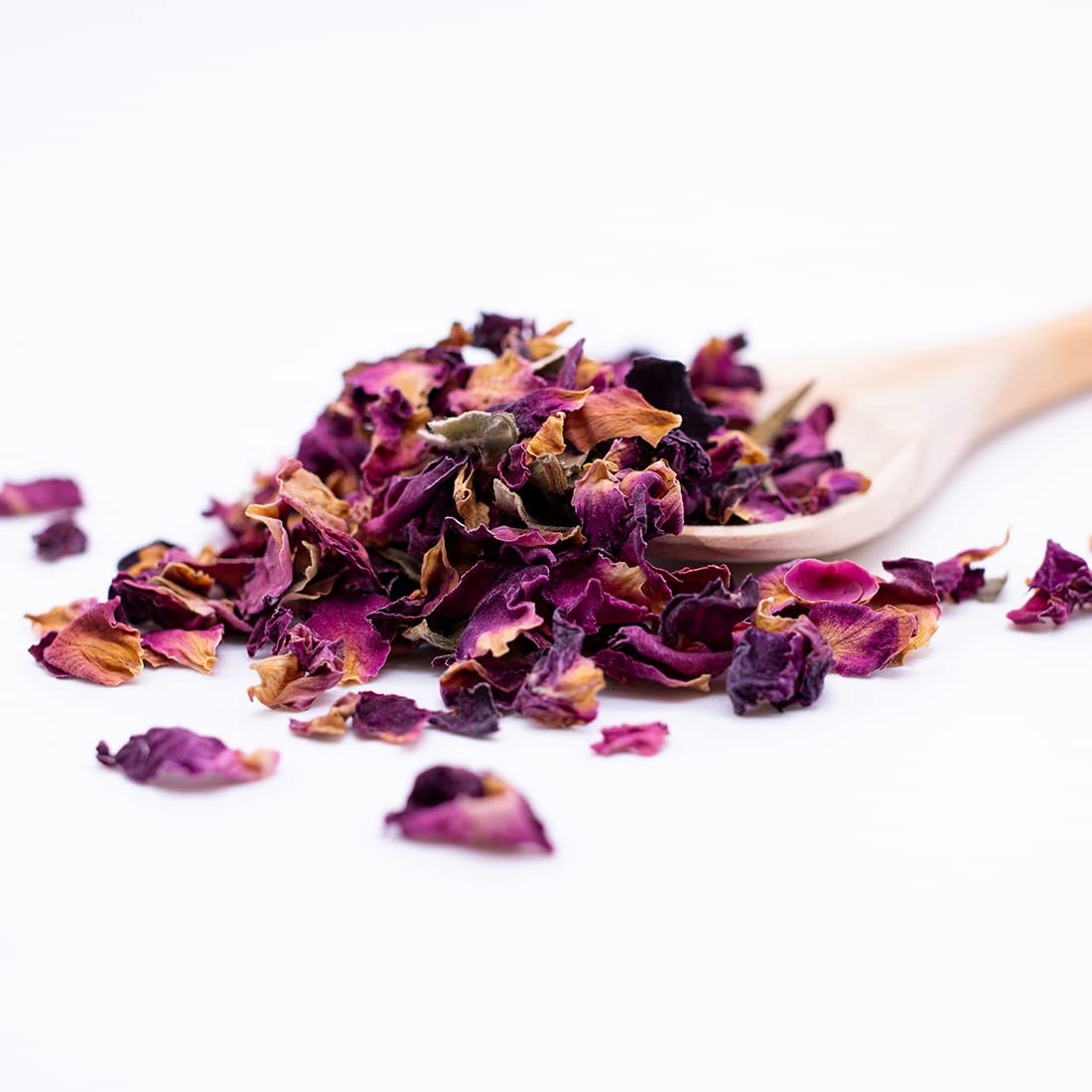 Dried Red Rose Petals, Culinary Grade, 4 oz, Harvested from Faiyum Oasis, Egypt