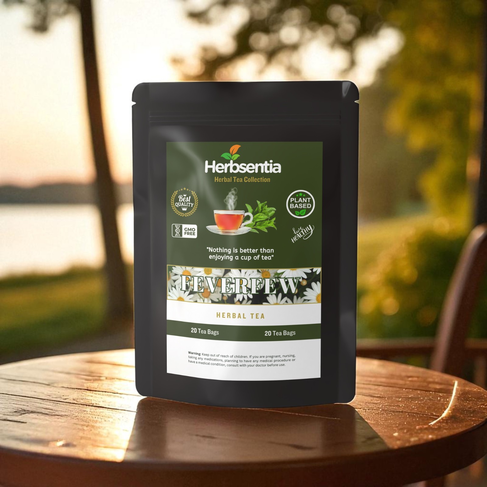 Feverfew Tea – Wellness (Premium)