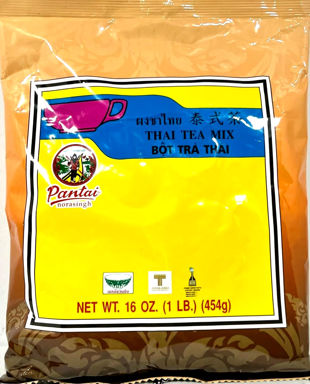 Pantai Thai Tea Leaves Mix Thai Ice Tea 16 oz ( Pack of 30 )
