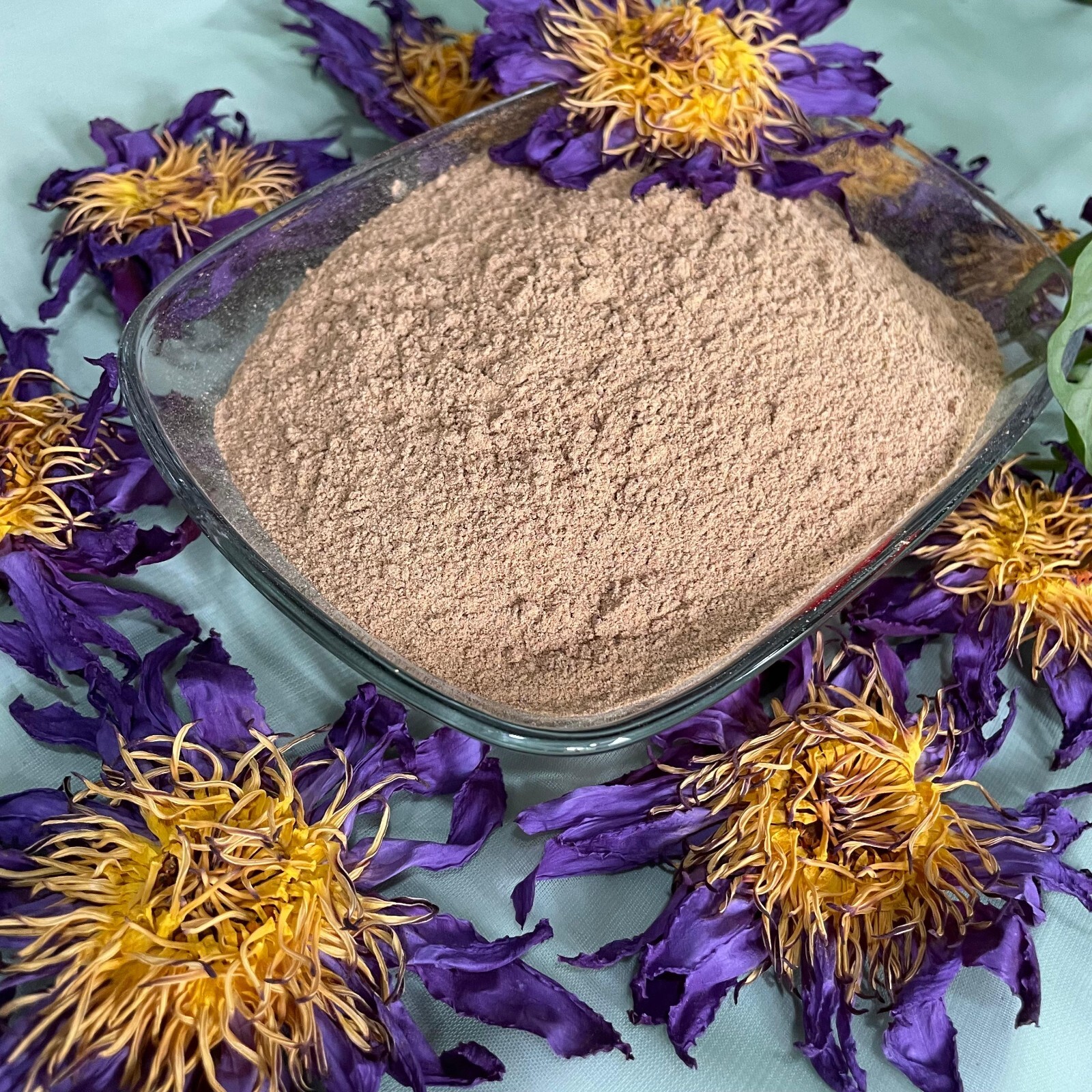 Blue Lotus nymphaea caerulea Flowers Powder 100% Organic Natural Pure Herbal Tea