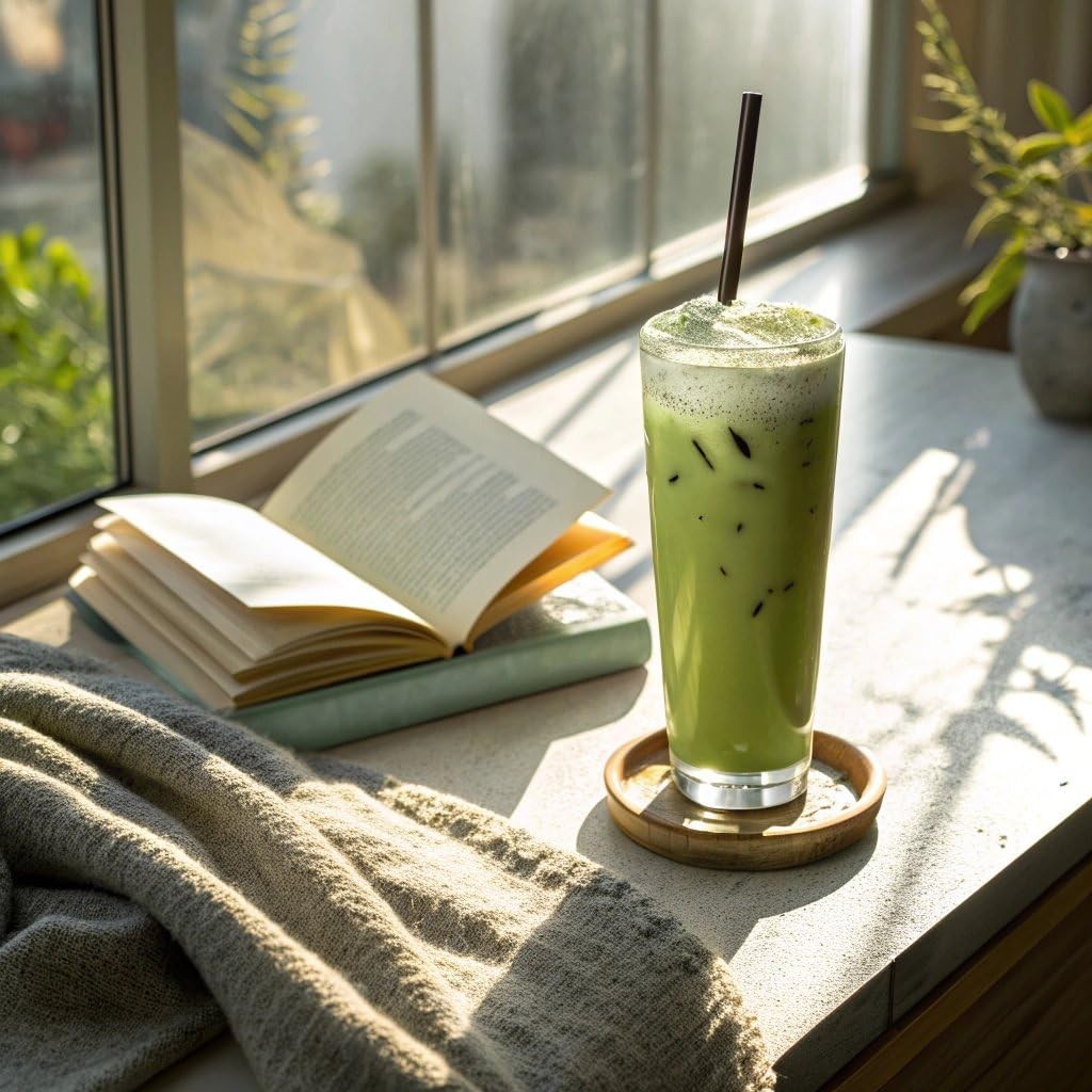 Matcha SuperLatte, Instant Ceremonial Grade, Superfood Powder Blend with Lion…