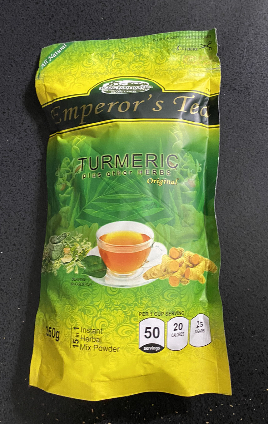 1PK Emperors’s Tea Turmeric 15 In 1 Herbal Mix Powder 50 Servings USA Seller
