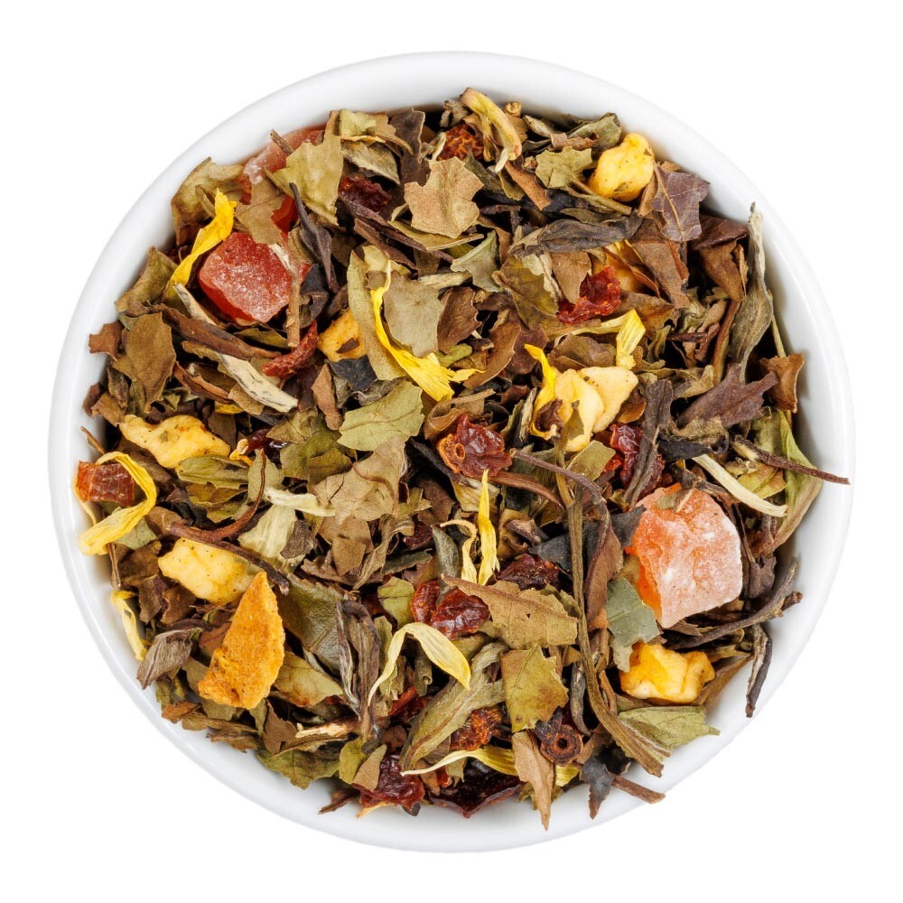 Peach Fuzz White Tea – Premium Loose Leaf Blend – Fusion Teas