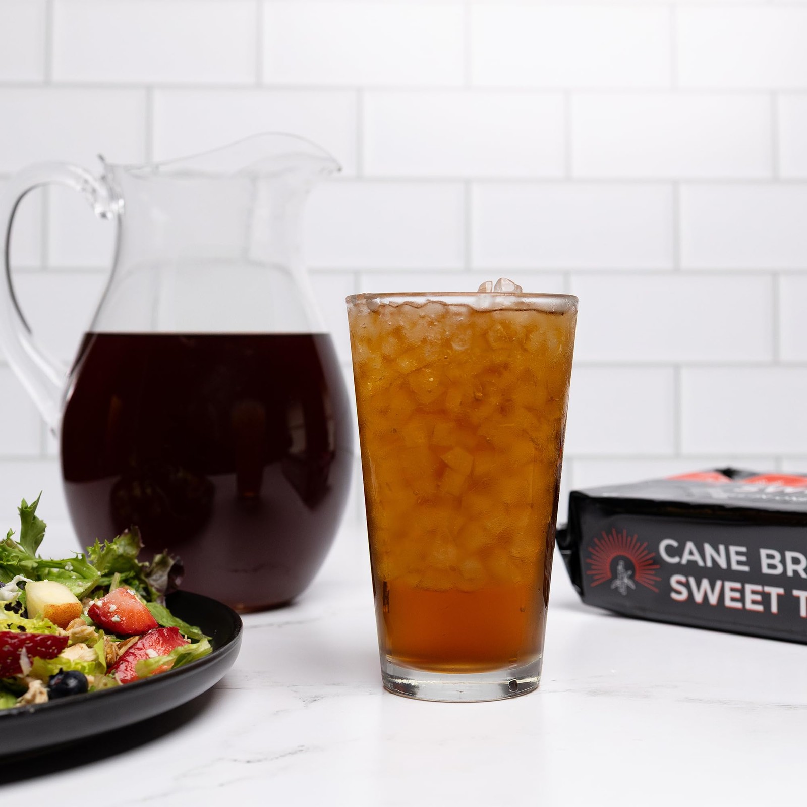 Cane Brew Sweet Tea – Southern Black Iced Teas, Family Size – No Boil, Zero M…