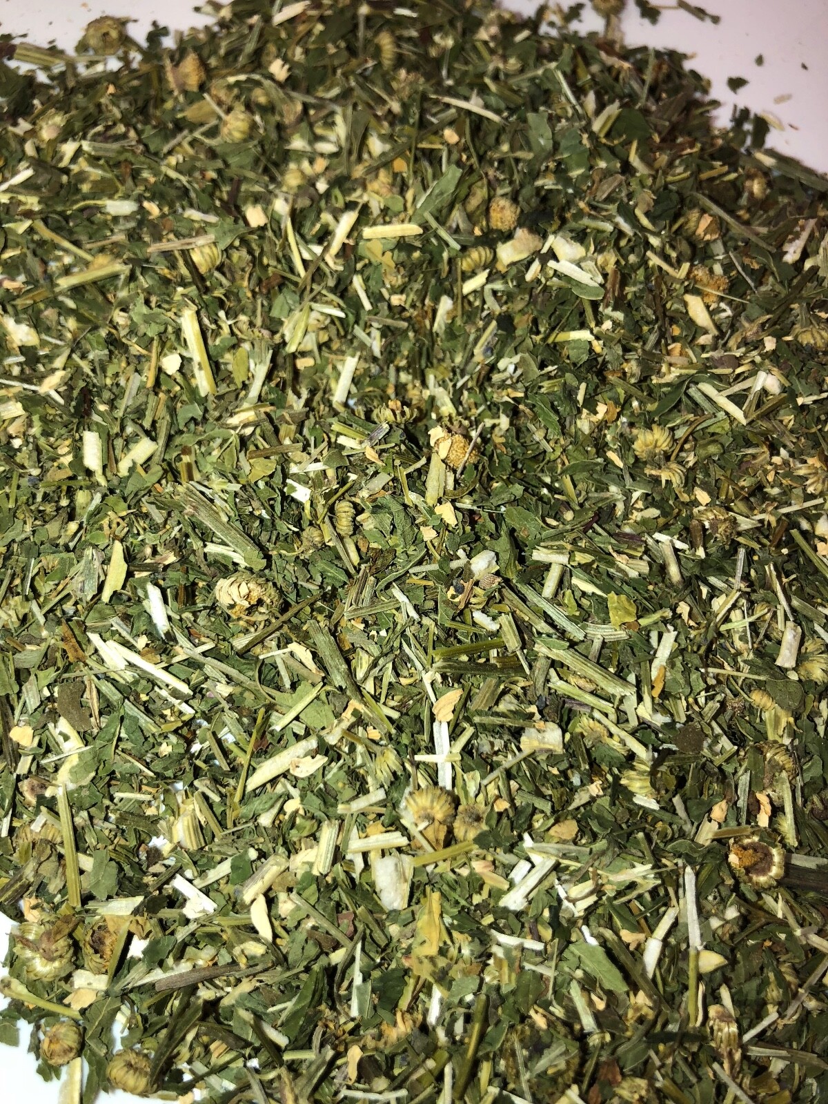 Pain Anxiety Skullcap & Feverfew Blend Mix Certified Organic Herb -1 2 4 8 lb oz