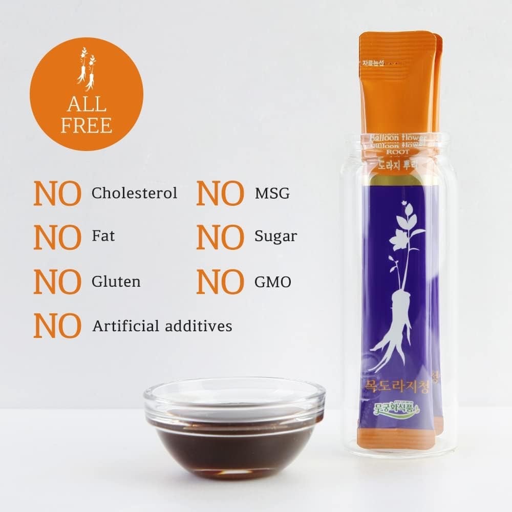 Balloon Flower Root Extract/Bellflower/Ginger/Jocheong/Korea Natural Ingredients