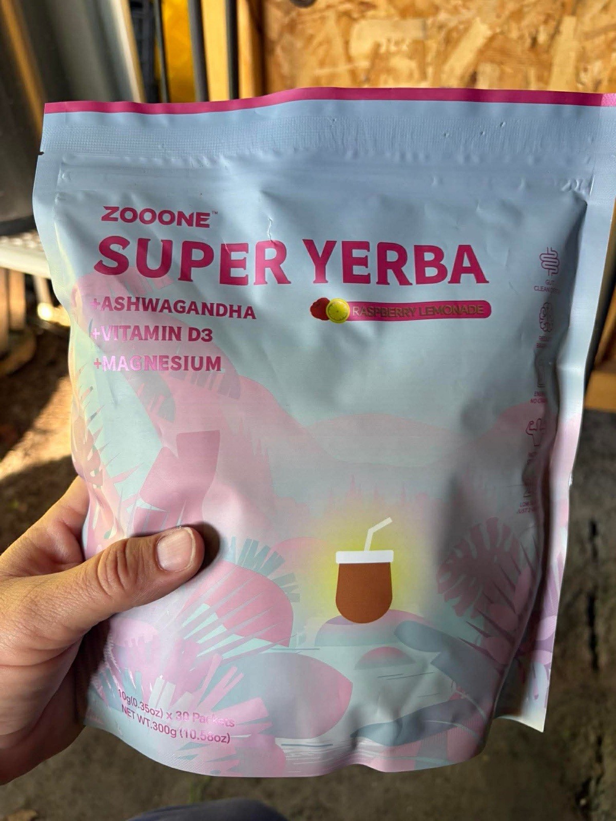 Super Yerba Instant Mate Tea Powder Pure Natural Tea No Additives 30 packets