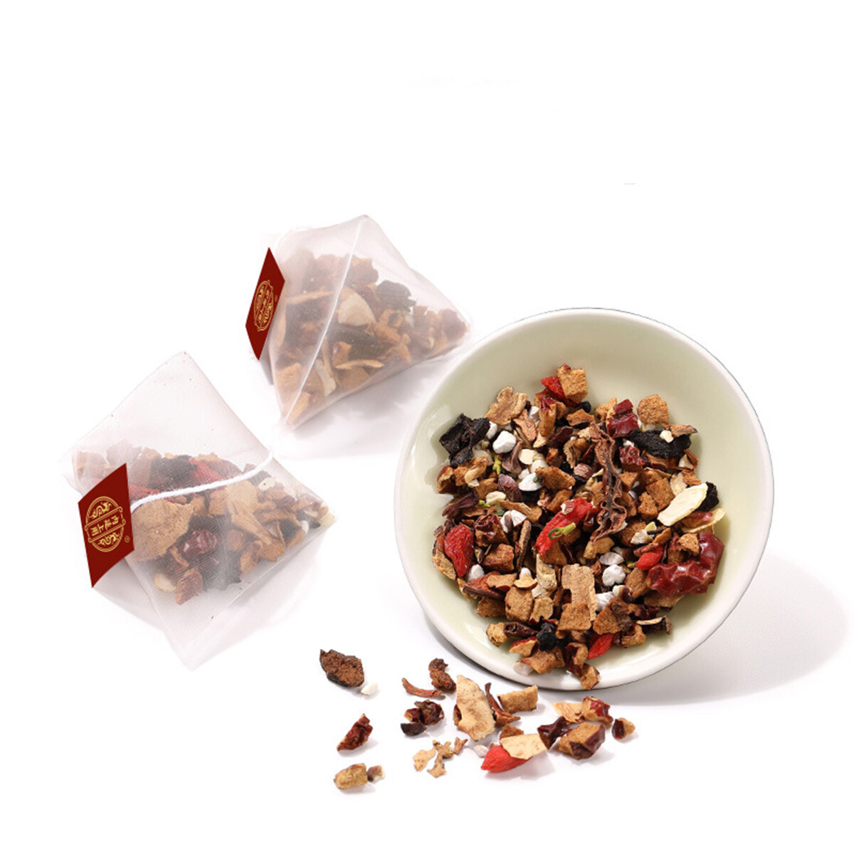 Tongrentang Ginseng and Nine Treasures tea Maca Adult Male Health Herbal Tea