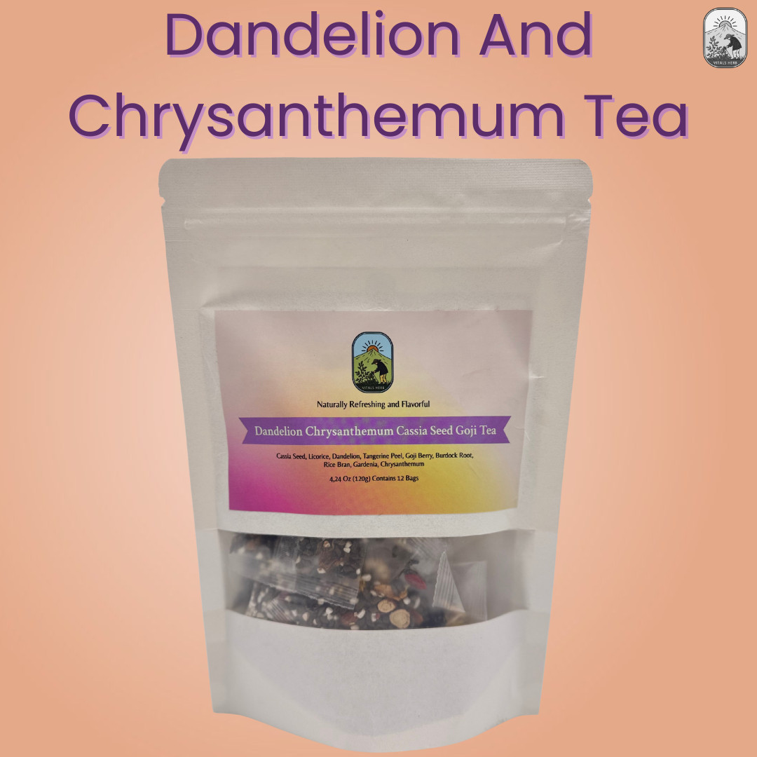 Dandelion and Wolfberry Herbal Tea 120g Detox Blend, Liver and Kidneu Support