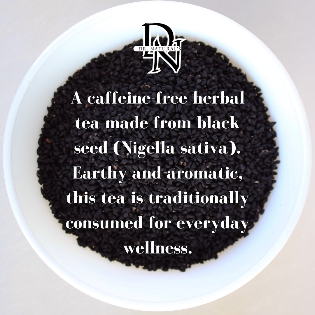 RA Cosmetics – Black Seed Herbal Tea – 2.65oz (30 Sachets) Caffeine Free