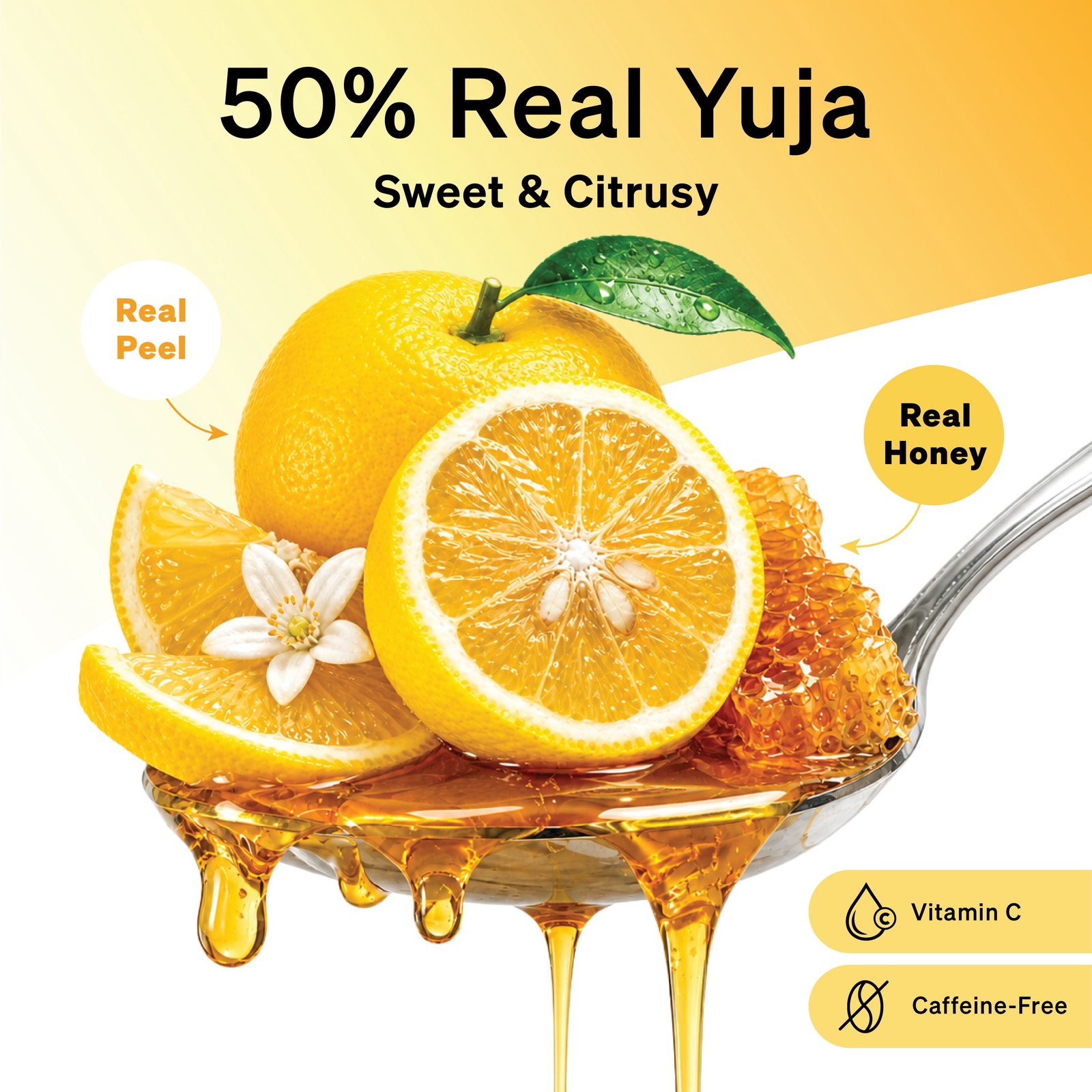 DAMTUH Korean Honey Citron (Yuja) Herbal Tea Marmalade – Caffeine-Free, 1.7 lbs