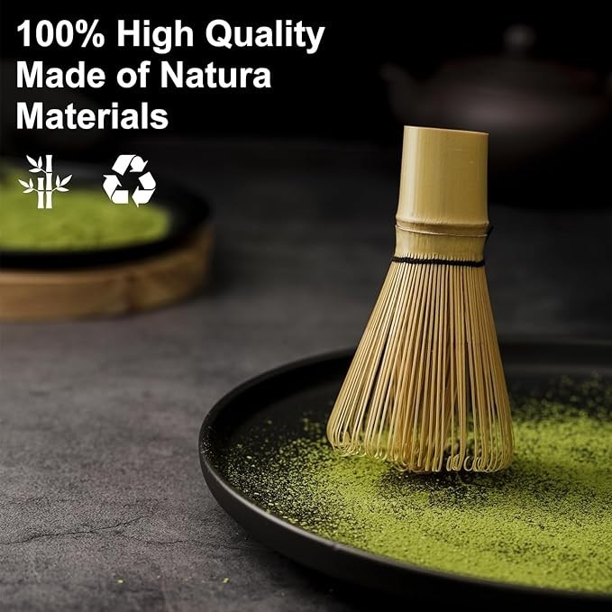 Japanese Bamboo Whisk Prongs Matcha Tea Ceremony Chasen Brush Made in Japan