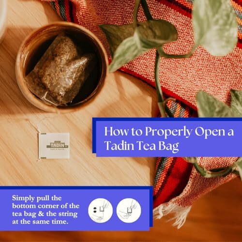 Tadin Chamomile Anise Herbal Tea Bags 24 Count Caffeine Free Relaxation Blend