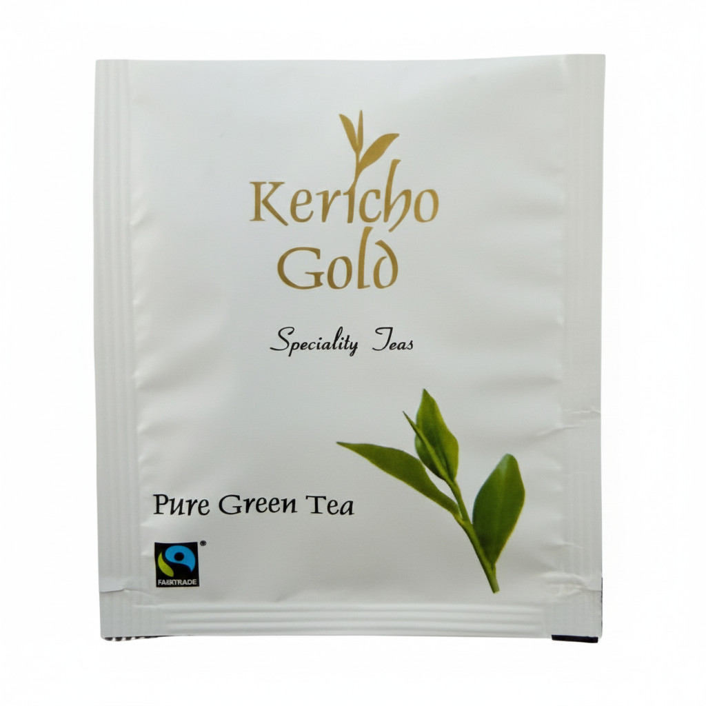 Kericho Pure Green Tea Bags Individually Wrapped Bags 1000 Tea Bags