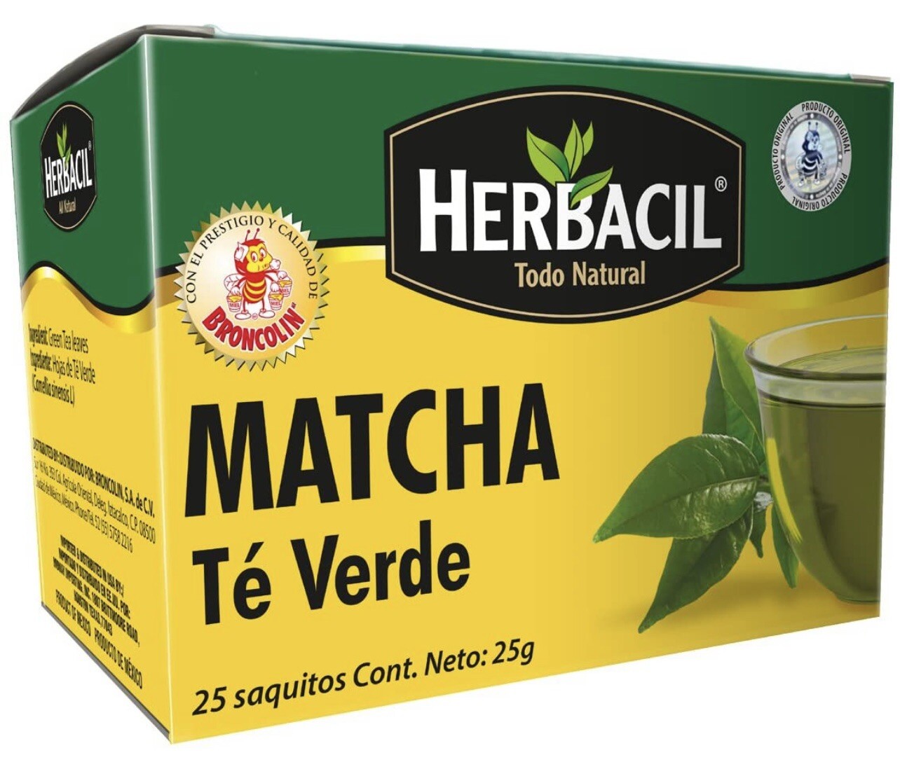 Matcha Te verde 50 tea bags Natural