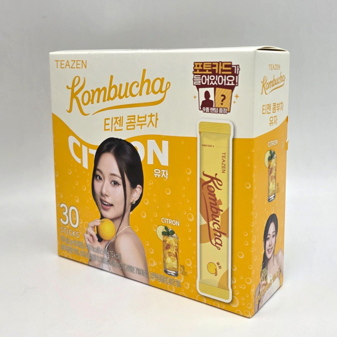Teazen x TWICE Kombucha 30 Sticks + Random Photocard