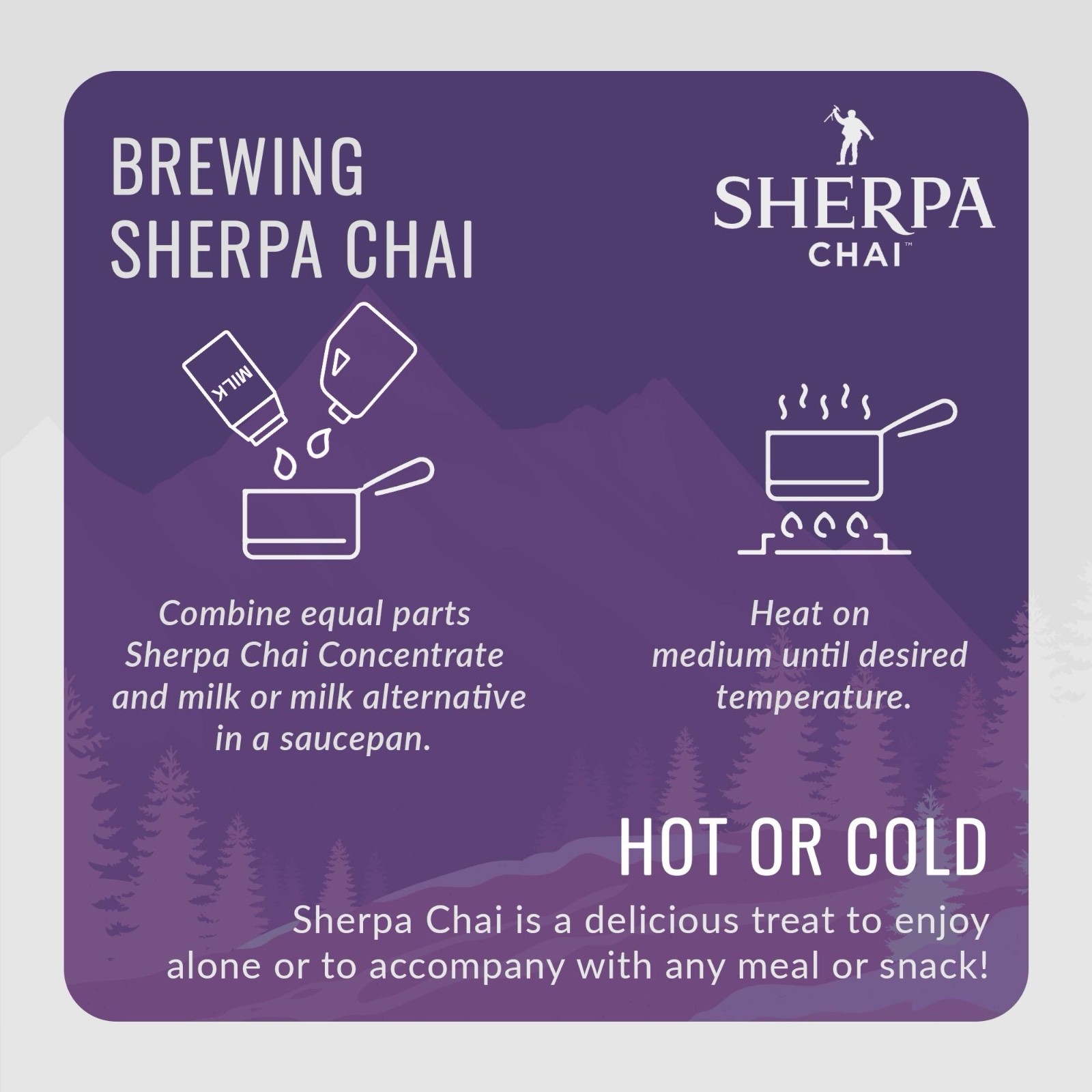 Sherpa Chai Unsweetened – 64oz