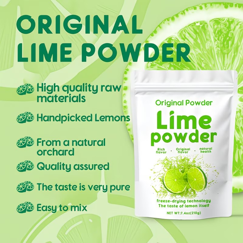 High Quality Lemon Vitamin C Instant Powder Fruit Drinks Rich Flavor