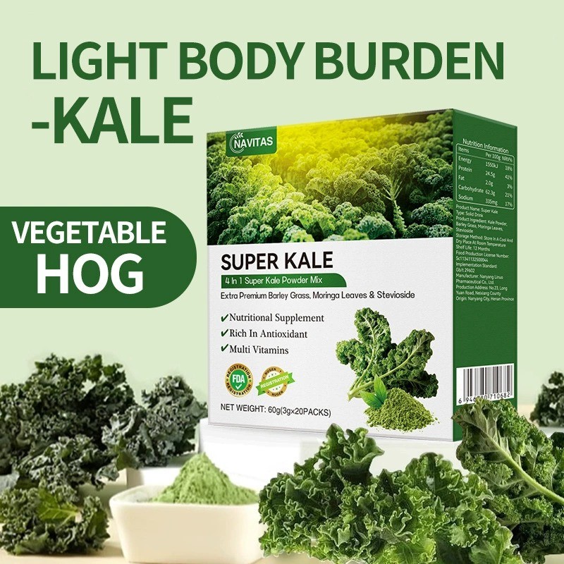 Super Kale Detox Tea Rich In Antioxidant Multi Vitamins-Body Management 20 Bags