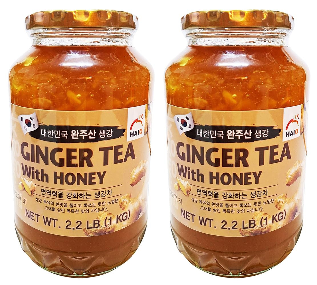 Haio Ginger Tea With Honey Refresh With Korean Herbal Tea Ginger Delight – Pr…