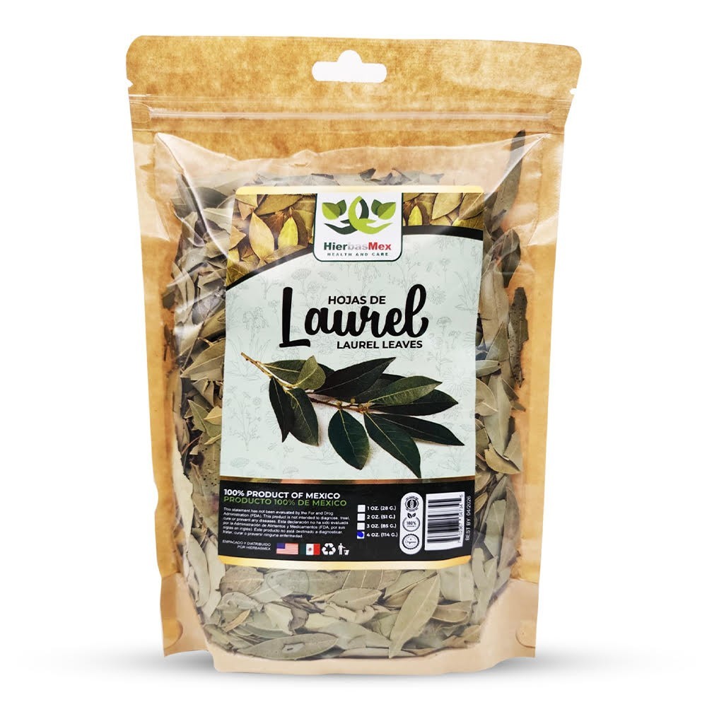 Laurel Leaves Herbal Tea 4 oz.-113g Hojas de Laurel Te, Natural Mexican Herb