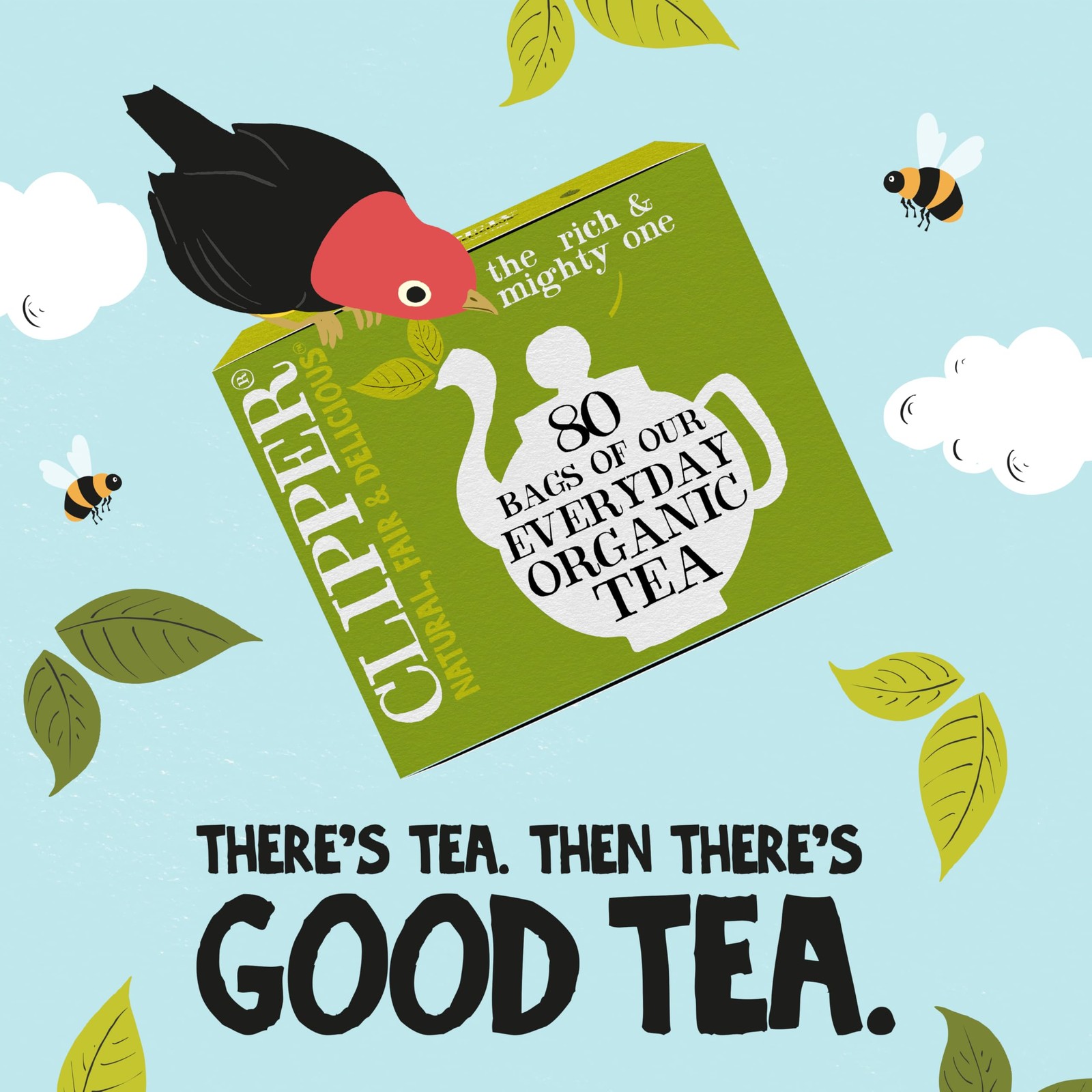 Clipper Tea, Organic Fairtrade Everyday, Organic, USDA Non-GMO, Fair Trade, S…