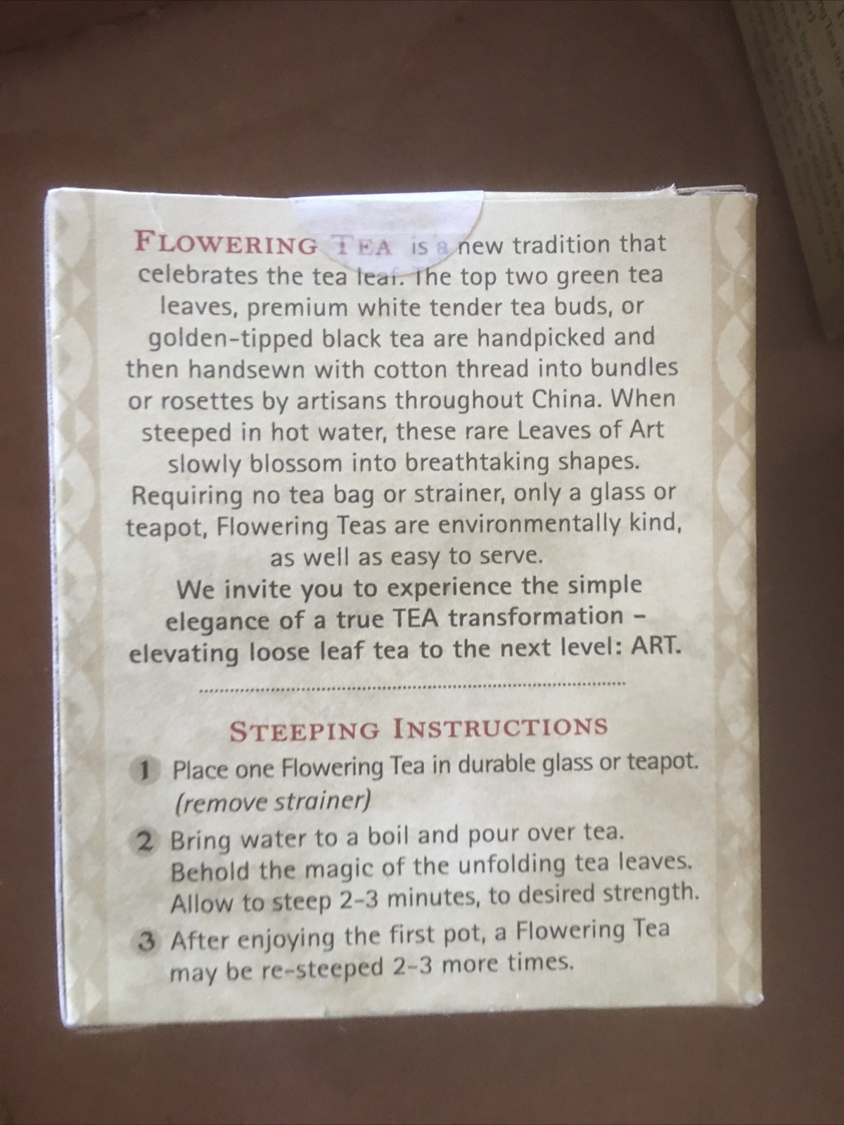 Numi Flowering Tea Blossoms 4 Blossoms White Green And Black Teas