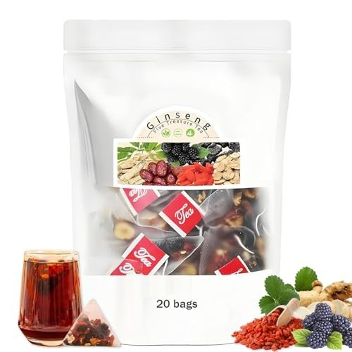 Monbrizz kidney tea formula Ginseng Six treasure tea te divina maca root Goji…