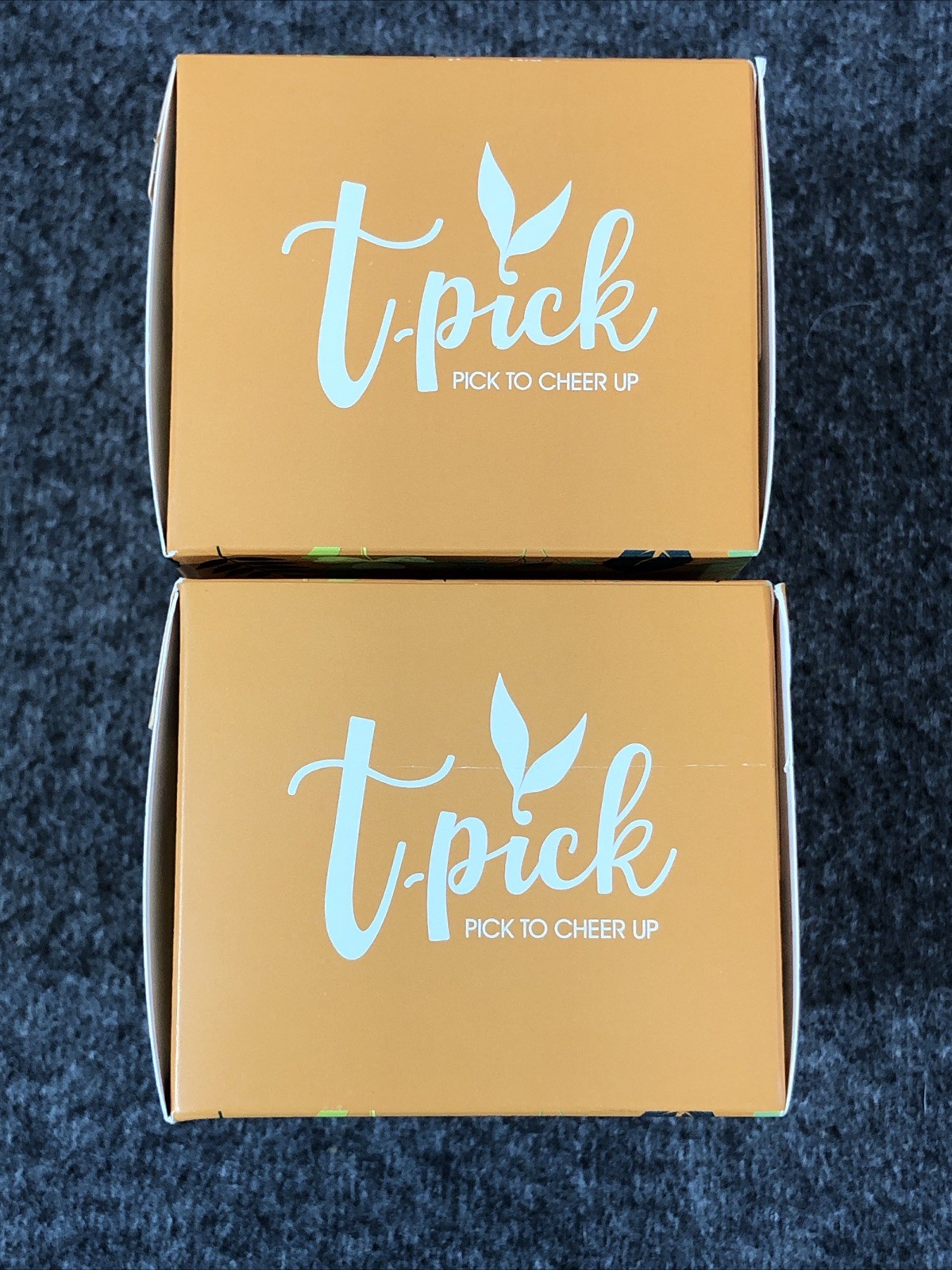 2 PACK t-PICK BLACK TEA MANGO Ceylon Tea 20 Bags Per Box , 40 Tea Bags Total