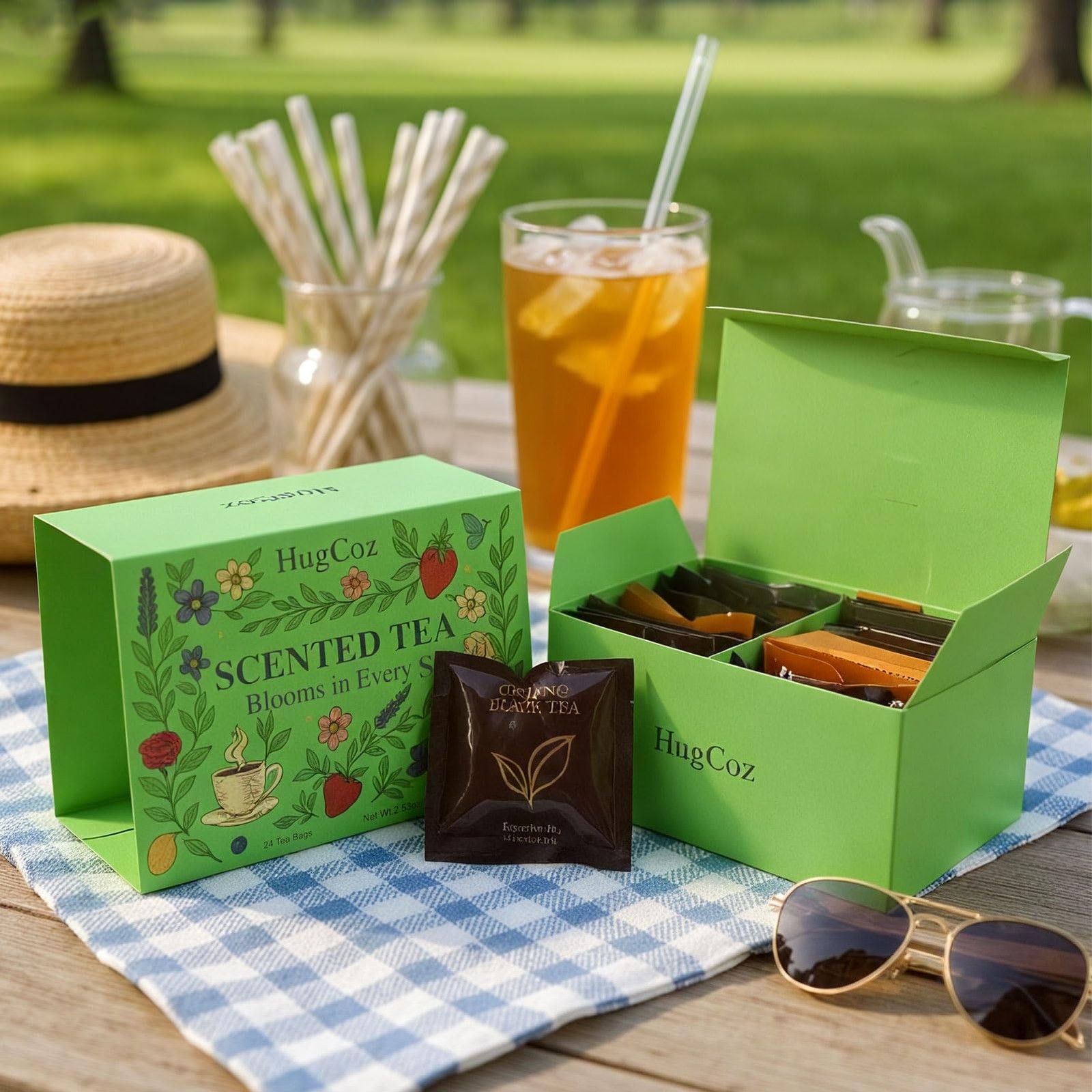 Tea Gift Set | 24 Assorted Tea Bags | Christmas Day & Corporate Gifting Optio…