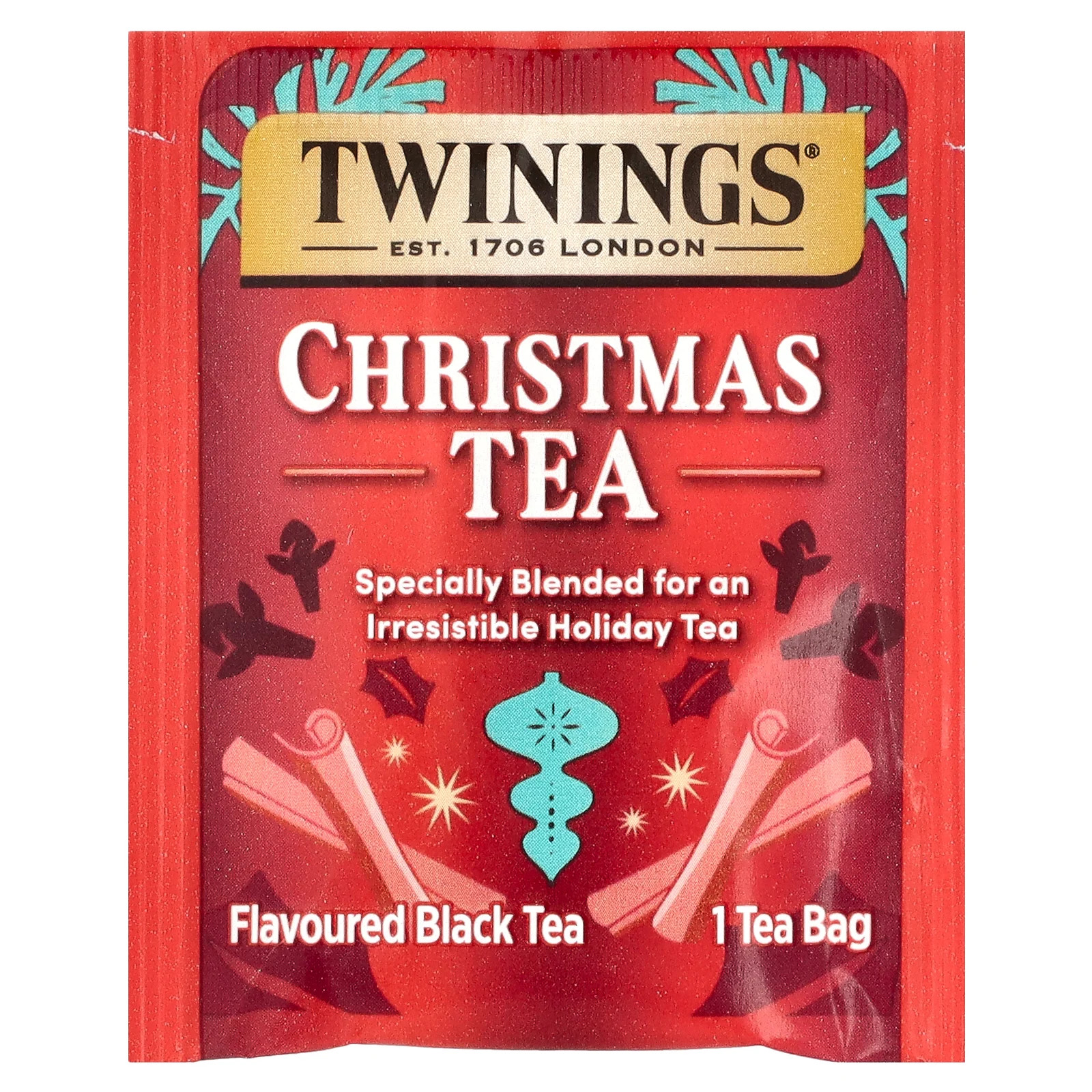 Christmas Tea, 20 Tea Bags, 1.41 oz (40 g)