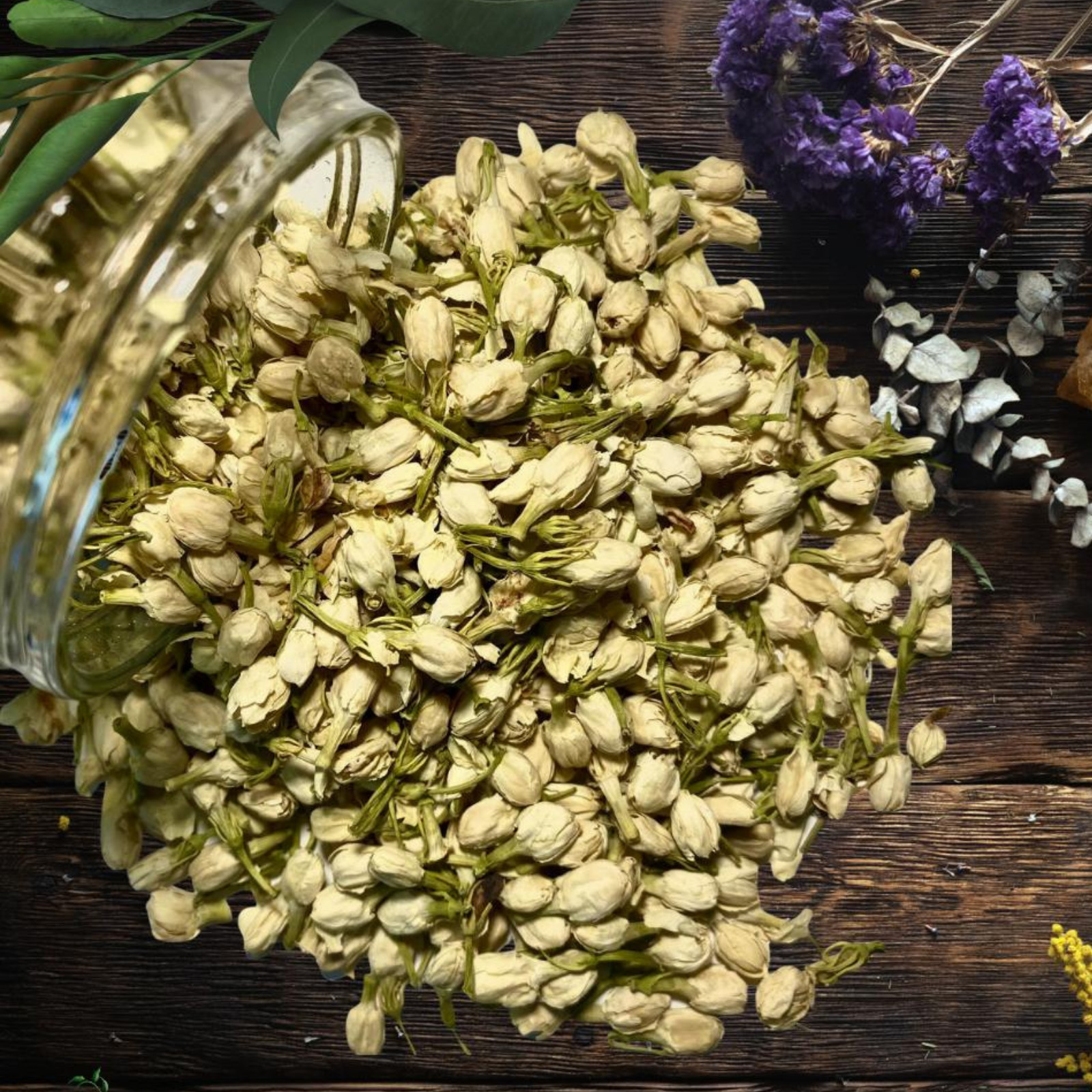 Jasmine Flower Buds Dried | Organic Herbal Tea | Fragrant Natural | Aromatic