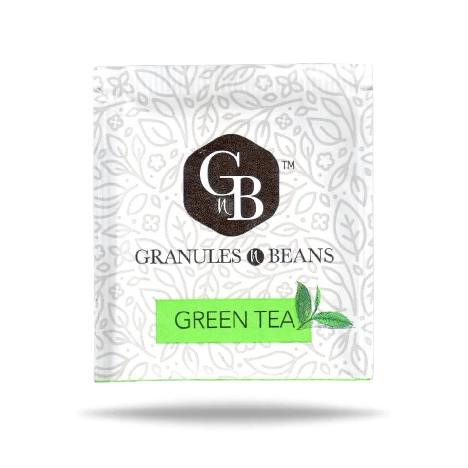 Granules n Beans Green Tea -100 Staple-Free Tea Free Shipping World Wide