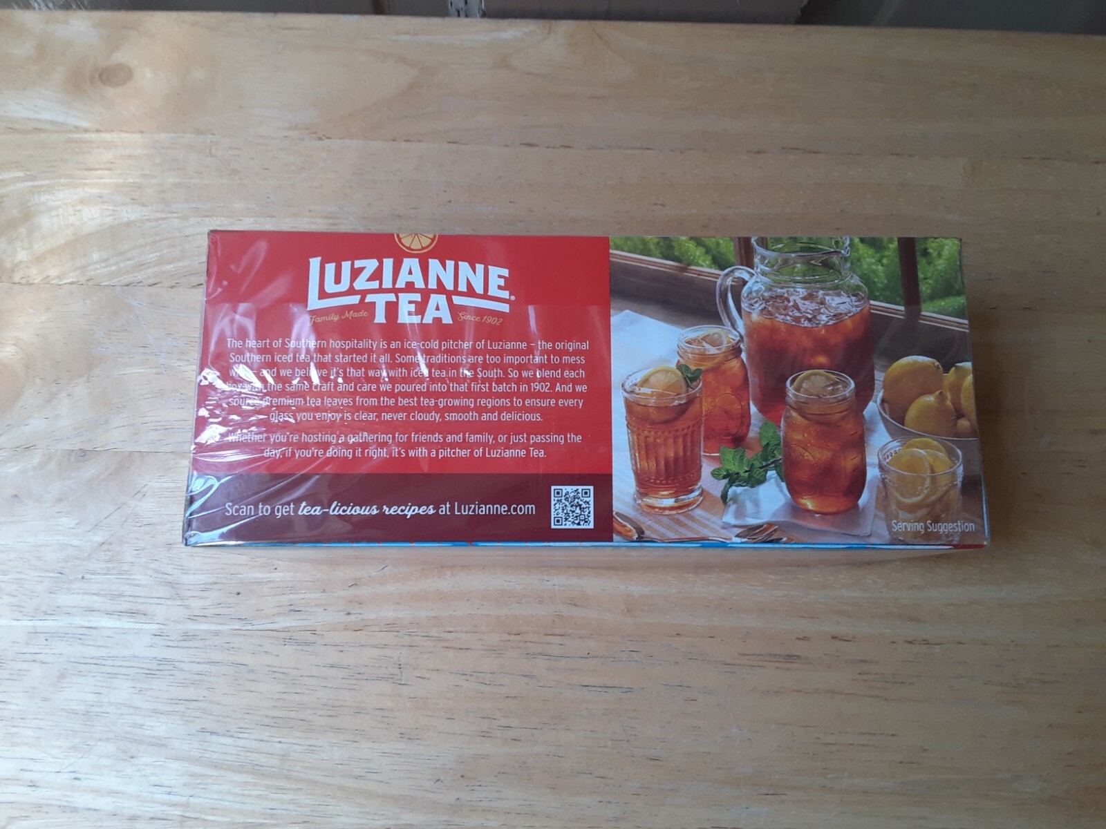 Luzianne Cold Brew Tea (22 Tea Bags) EXP. 7-15-26 *REDUCED*