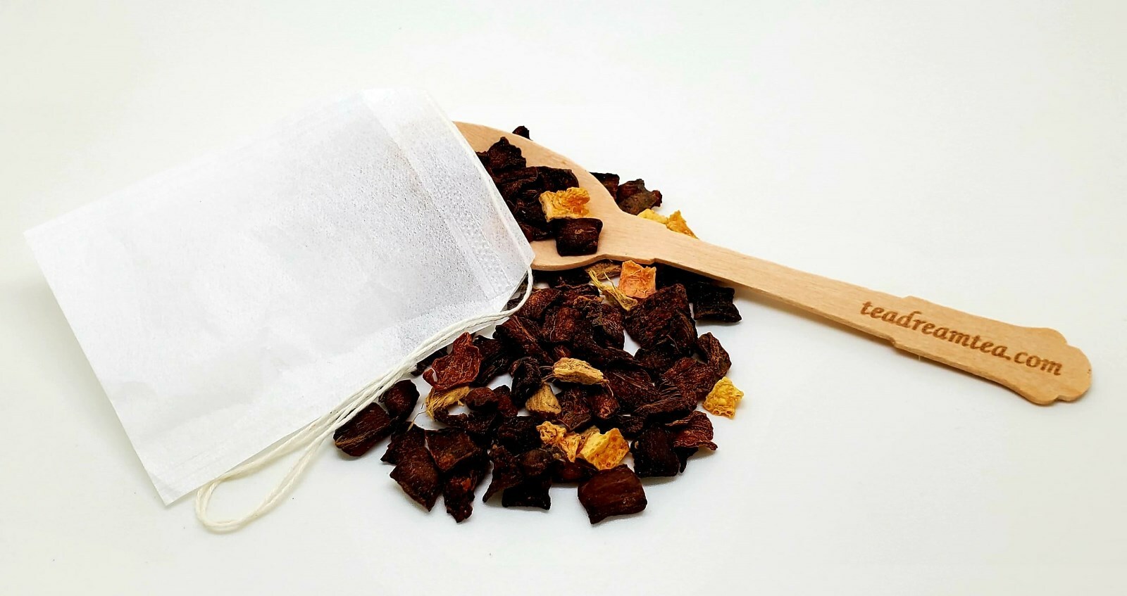 Carrot Ginger Orange Dream Tea Roast Carrot Free Wooden Spoon 5Disposable TeaBag