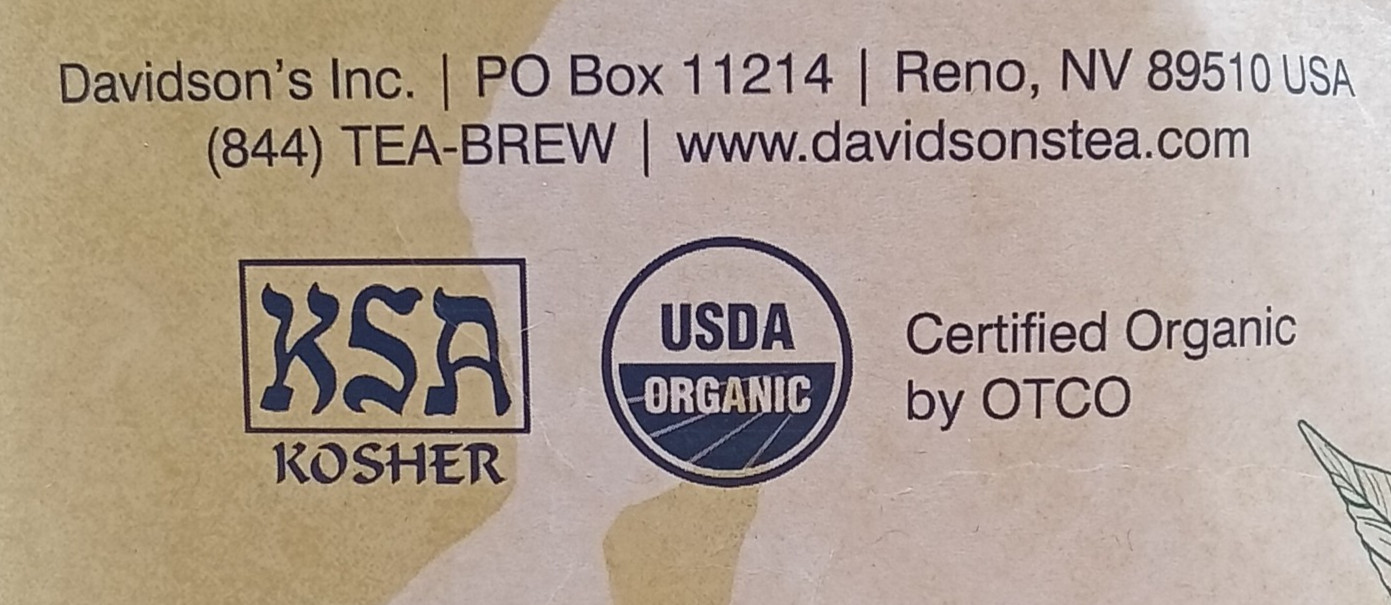 Davidson’s Tea Bulk English Breakfast 16 Ounce Exp 4/27